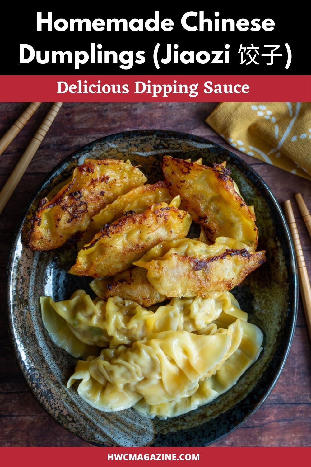Homemade Chinese Dumplings (Jiaozi 饺子) - Healthy World Cuisine