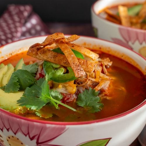 Best Chicken Tortilla Soup - Healthy World Cuisine