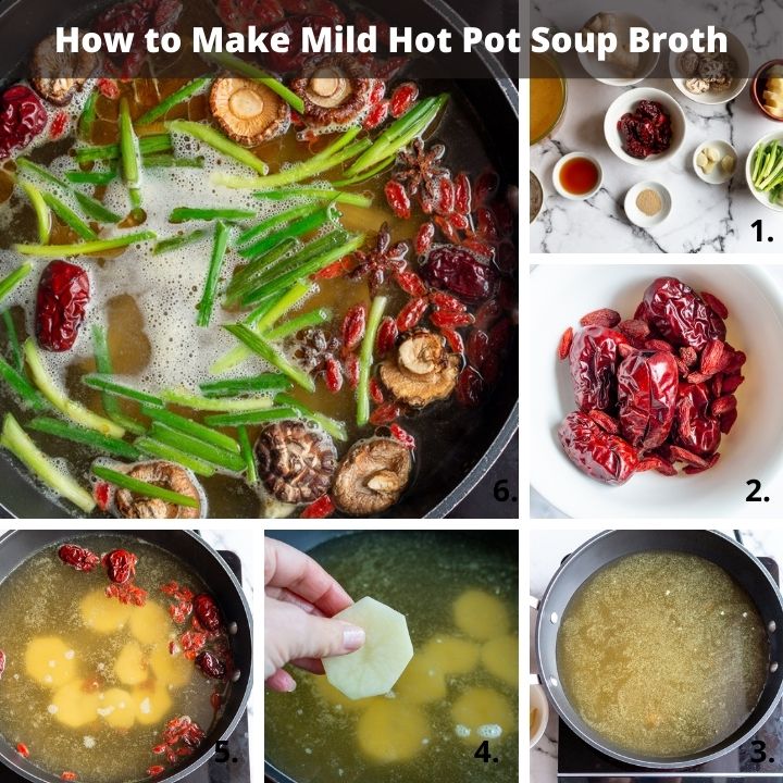 Homemade Hot Pot Broth (Spicy and Mild) - Red House Spice
