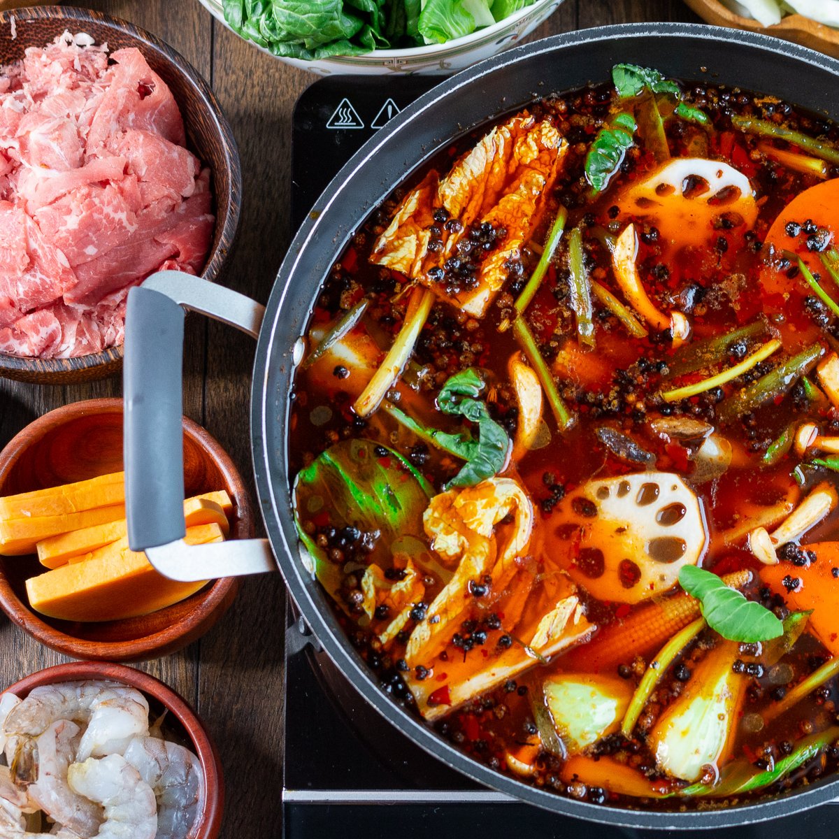 Spicy Sichuan Hot Pot [Mild Broth Recipe Included] - Healthy World