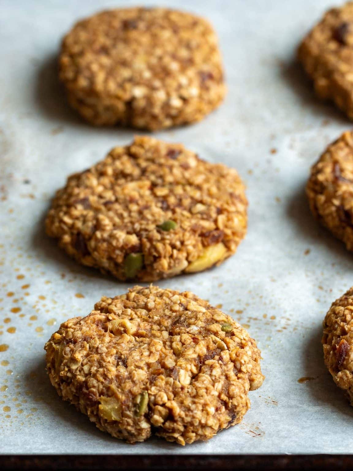 Apple Oatmeal Date Cookies (Gluten-Free & Vegan) - Healthy World Cuisine