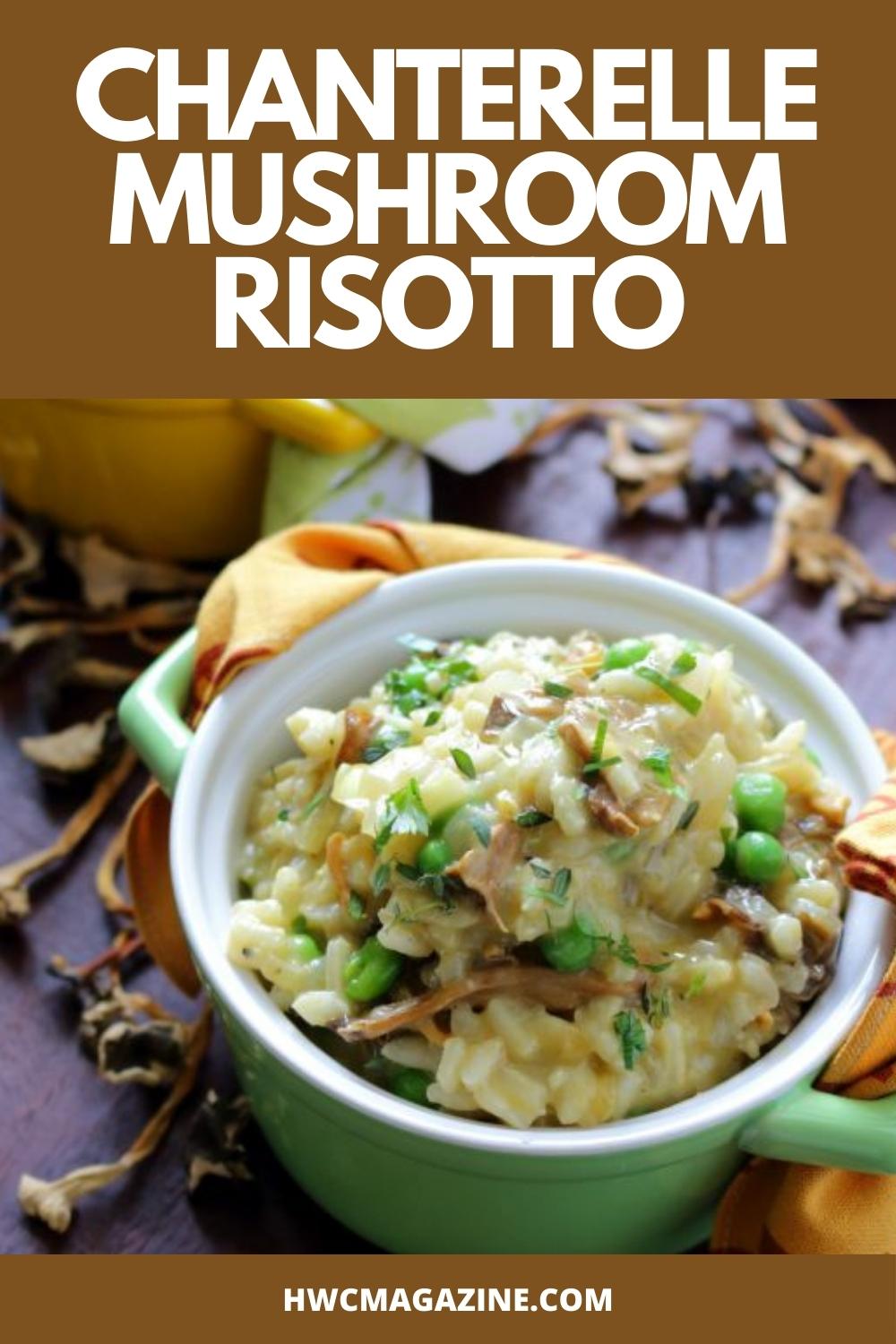 Creamy Chanterelle Mushroom Risotto - Healthy World Cuisine