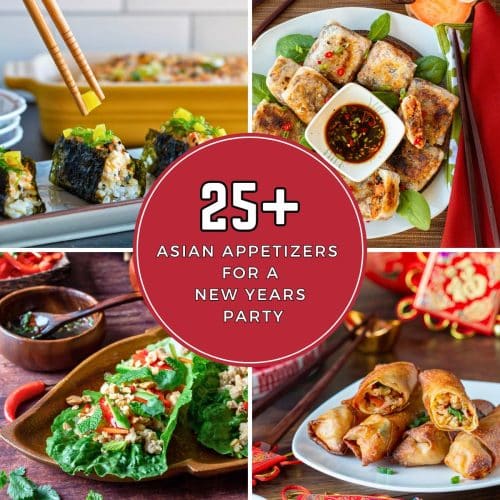 25 Asian appetizers for a New Years party