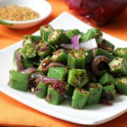 Crispy Indian Okra - Healthy World Cuisine