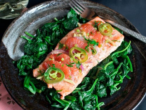 Spicy Citrus Baked Salmon Packets - Healthy World Cuisine