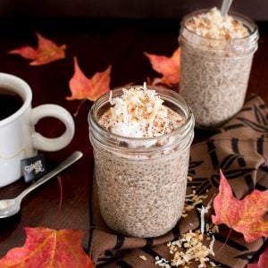 Spicy Chocolate Chai Pu-erh Chia Pudding / https://www.hwcmagazine.com