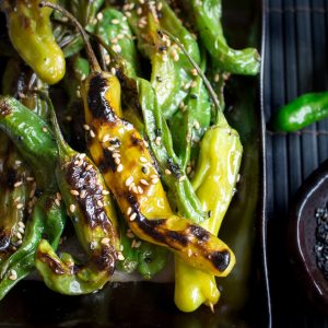 How to Cook Shishito Peppers on the Grill / https://www.hwcmagazine.com