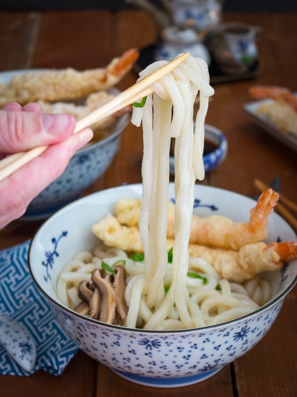 Shrimp Tempura Udon Soup Recipe - BHe