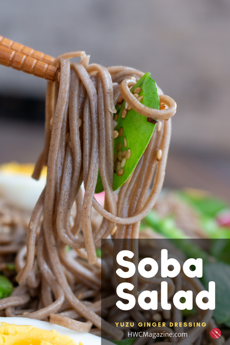 Soba Noodle Salad with Yuzu Dressing - Healthy World Cuisine