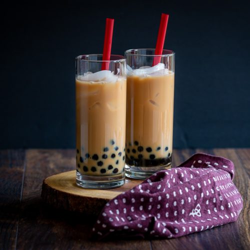 Homemade Cream Earl Grey Bubble Tea - Healthy World Cuisine