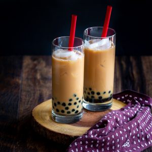 Homemade Cream Earl Grey Bubble Tea - Healthy World Cuisine