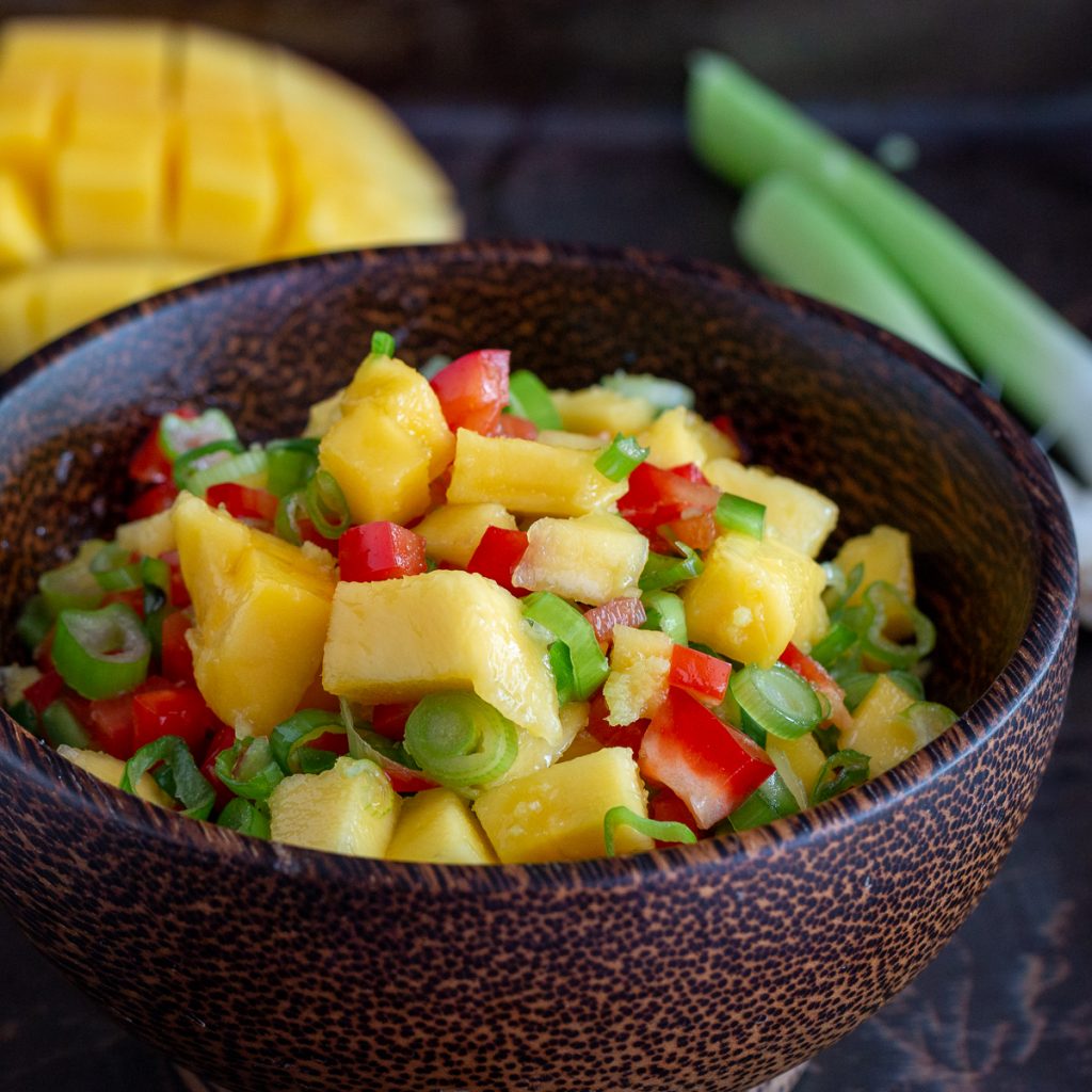 Easy Mango Salsa - Healthy World Cuisine