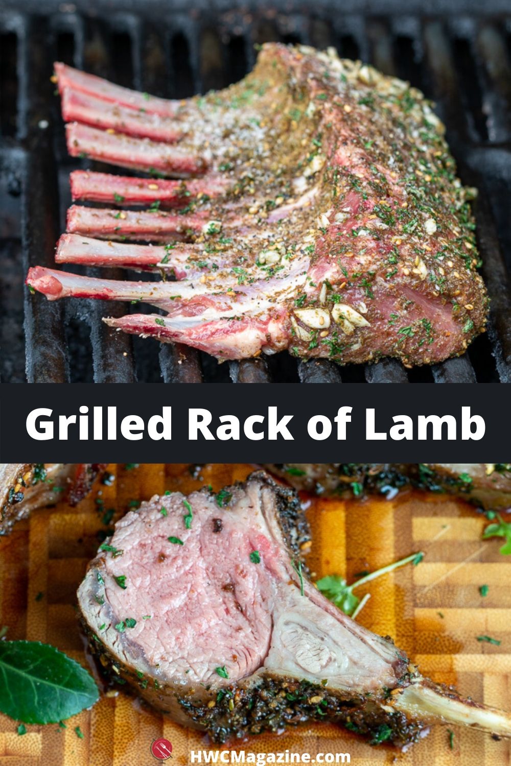 Herb Marinated Grilled Rack of Lamb - Healthy World Cuisine