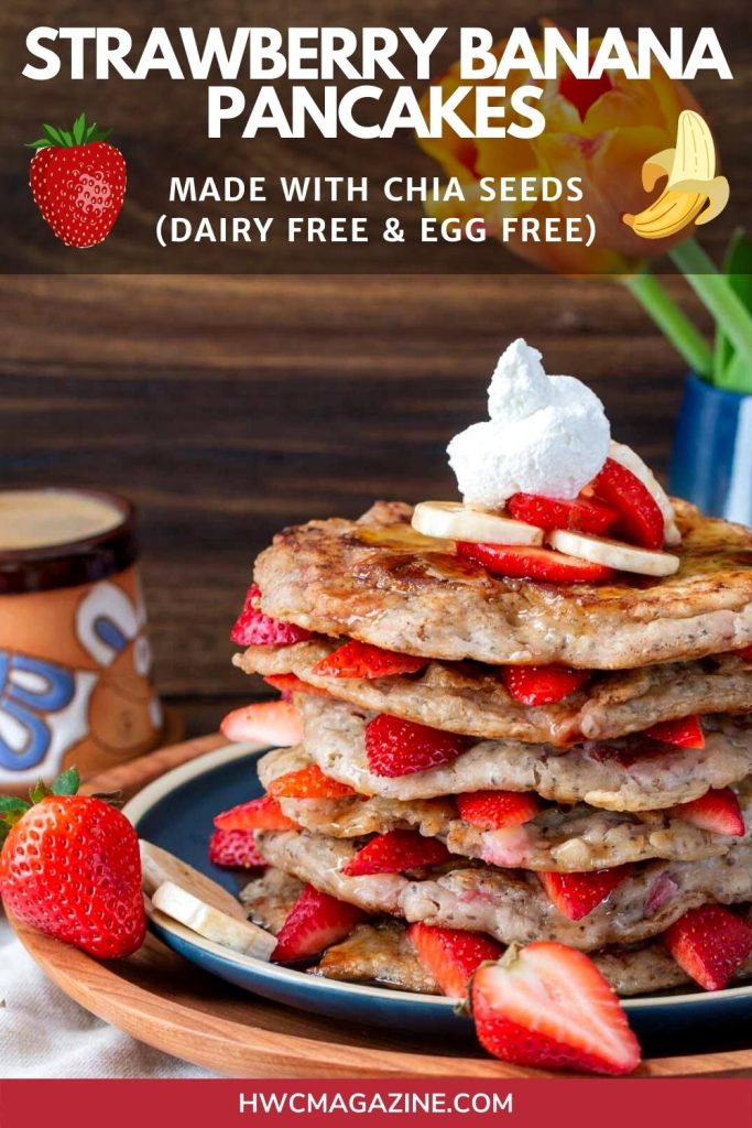Strawberry Banana Pancakes - Healthy World Cuisine